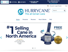 Tablet Screenshot of hurrycane.com